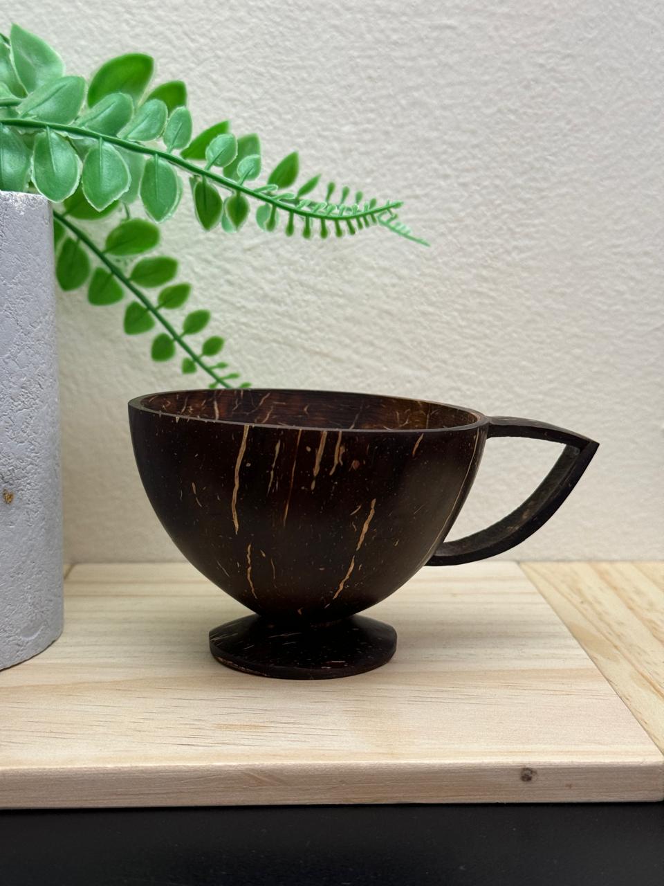 Coconut Tea Cup, 3 piece of set.