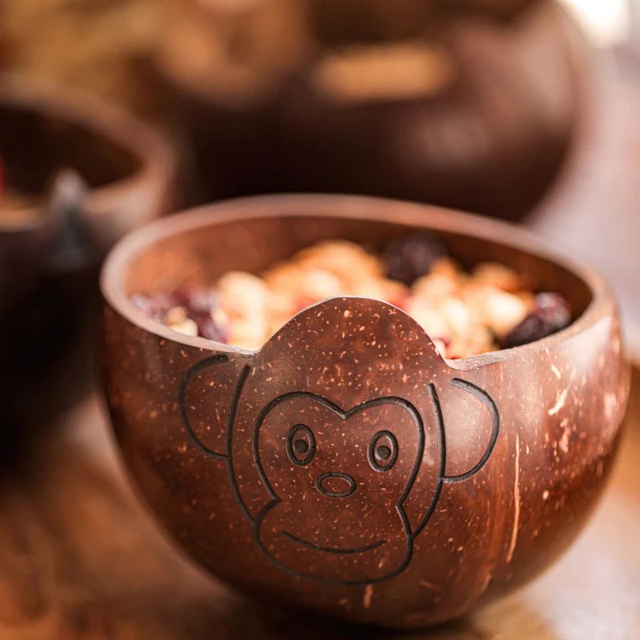Snack bowls-animal craving(Monkey), The bowl with Monkey design
